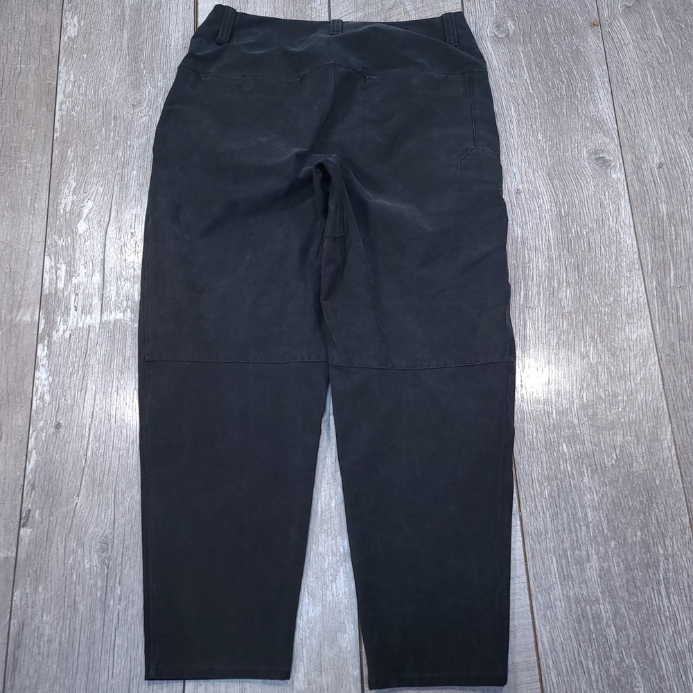 Lululemon Utilitech Carpenter Pants Men Size 32 Black Utility Casual Tapered - Picture 2 of 9